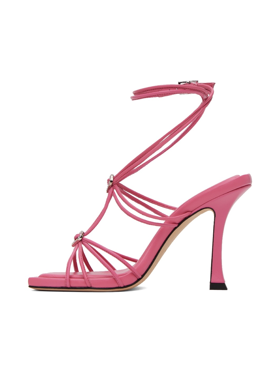 Pink Indiya 100 Heeled Sandals - 3