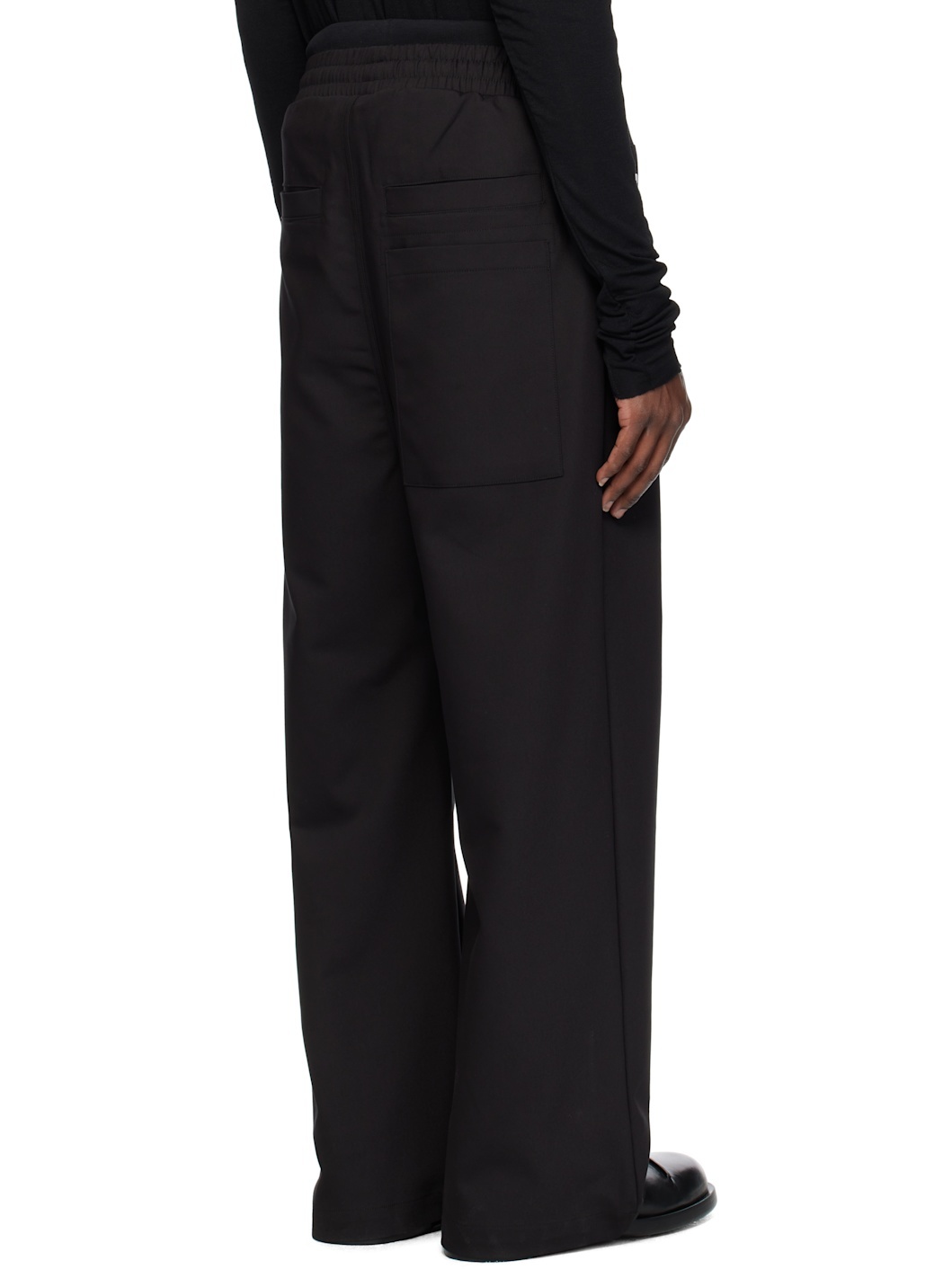 Black M ST 477 Trousers - 3