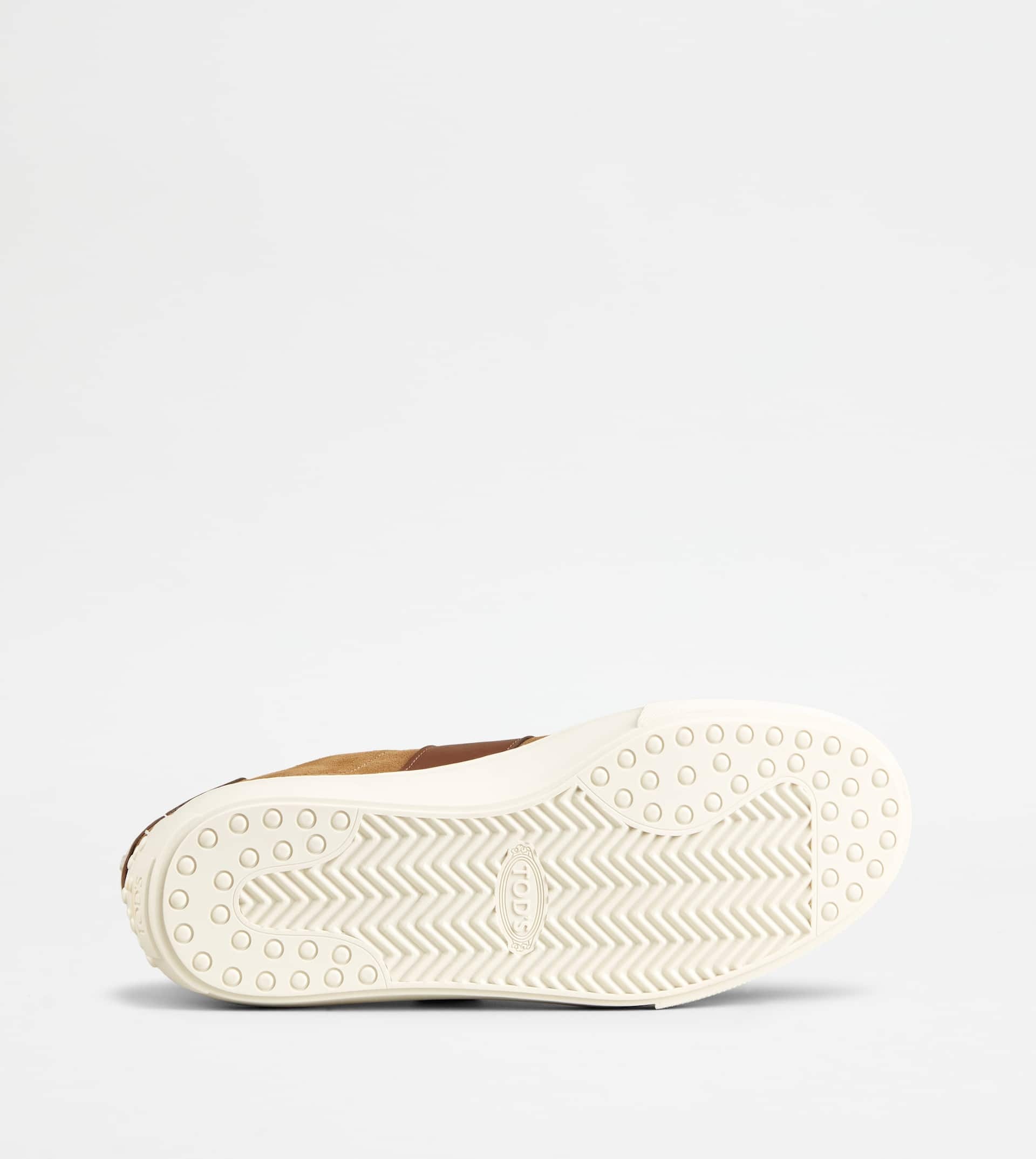 SNEAKERS IN SUEDE - FURRY LINING - BROWN - 4
