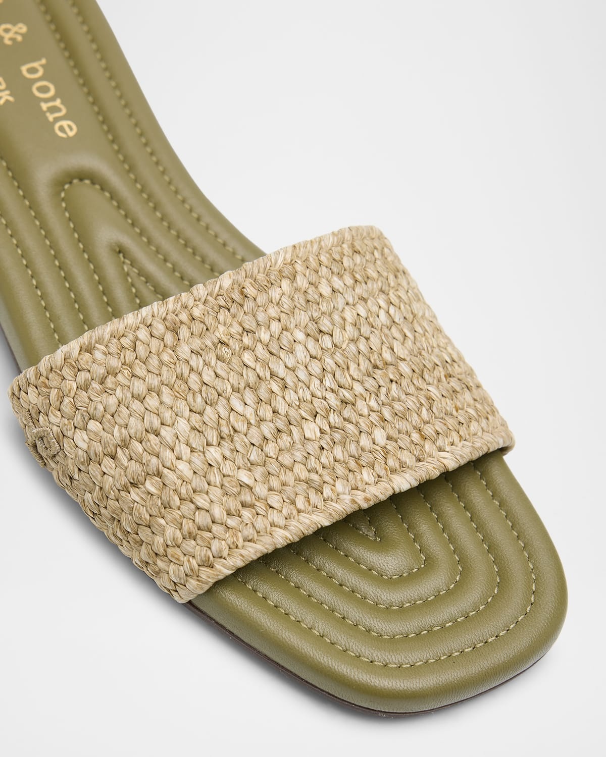 Ellie Woven Flat Slide Sandals - 4
