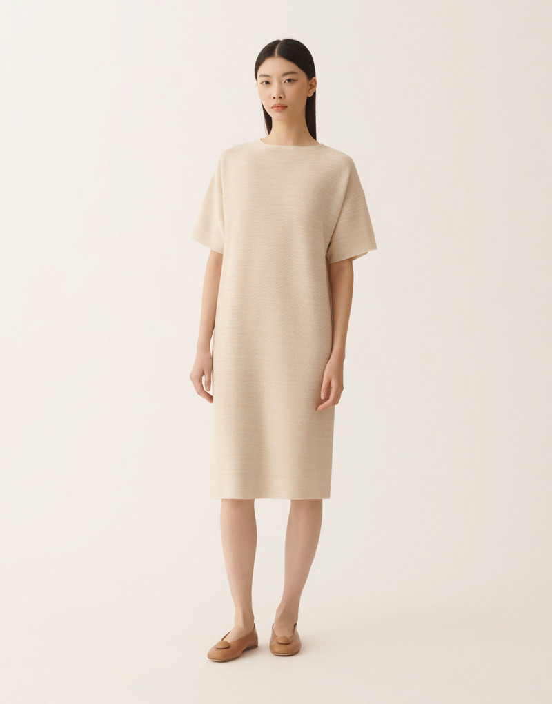 Wool, cotton, and lurex dress 3