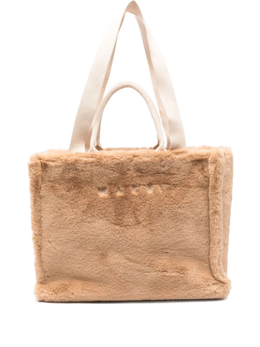 logo-embroidered tote bag - 1