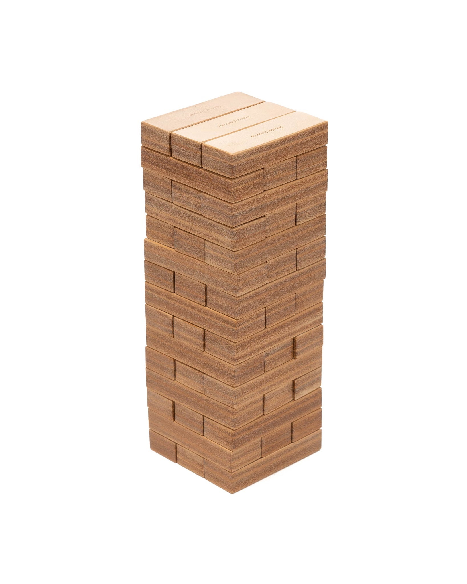 Leather Tower Game Natural - 1