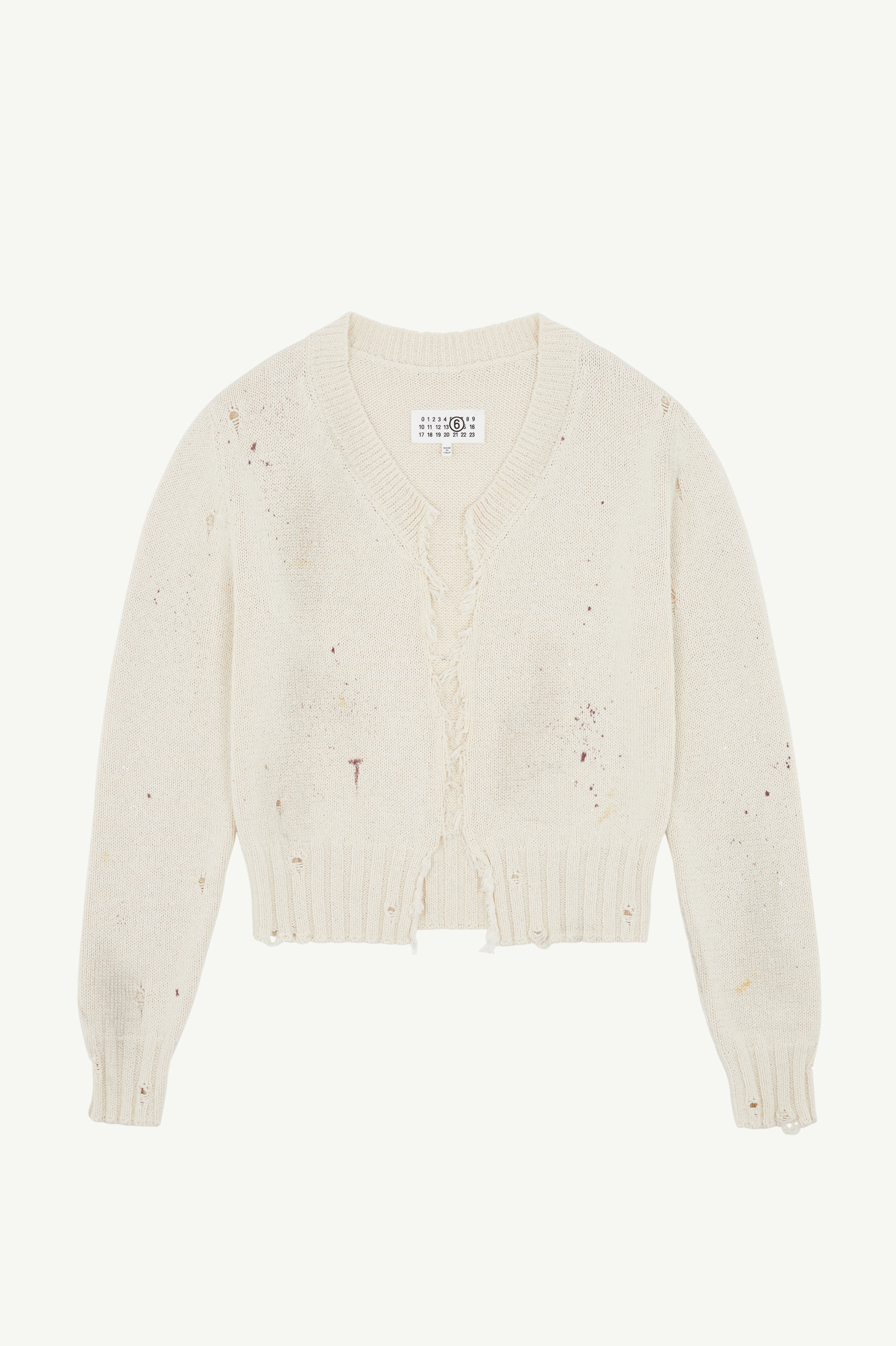 Paint Knit Cardigan - 1