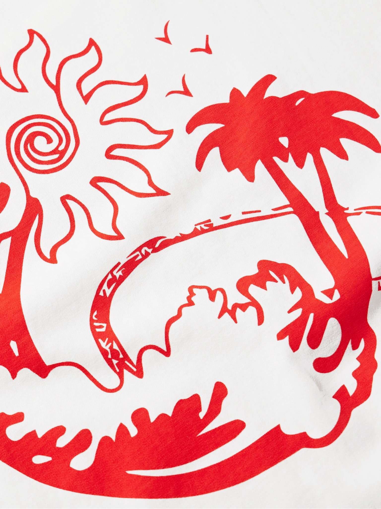 Surf-Yin Printed Cotton and Cashmere-Blend Jersey T-Shirt - 4