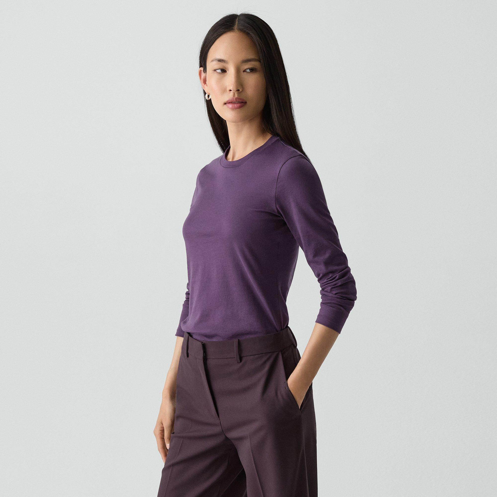 Tiny Long-Sleeve Tee in Organic Cotton - 2