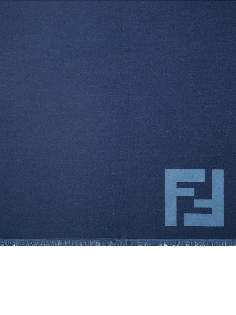 FENDI logo-detail scarf outlook