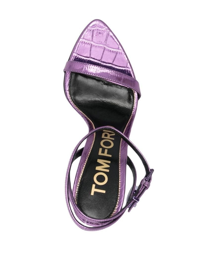 Padlock 120mm sandals - 4