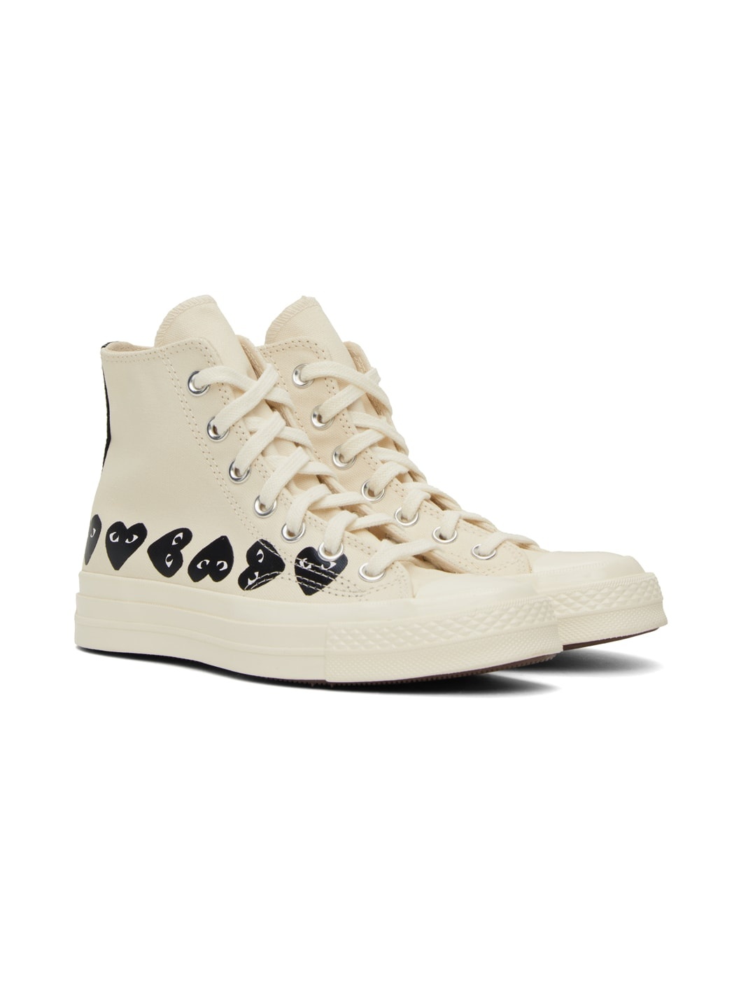 Off-White Converse Edition Chuck 70 Multi Heart Sneakers - 4