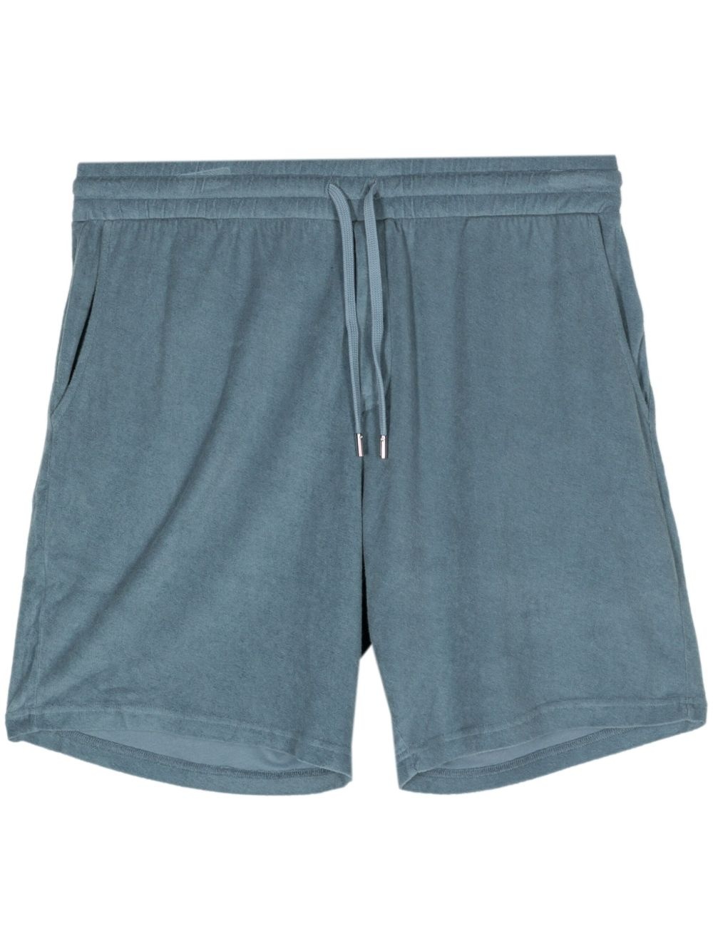 terry drawstring shorts - 1