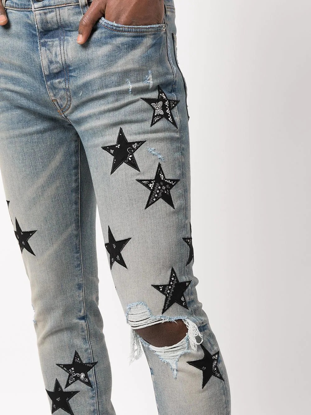 Bandana Star skinny jeans - 5