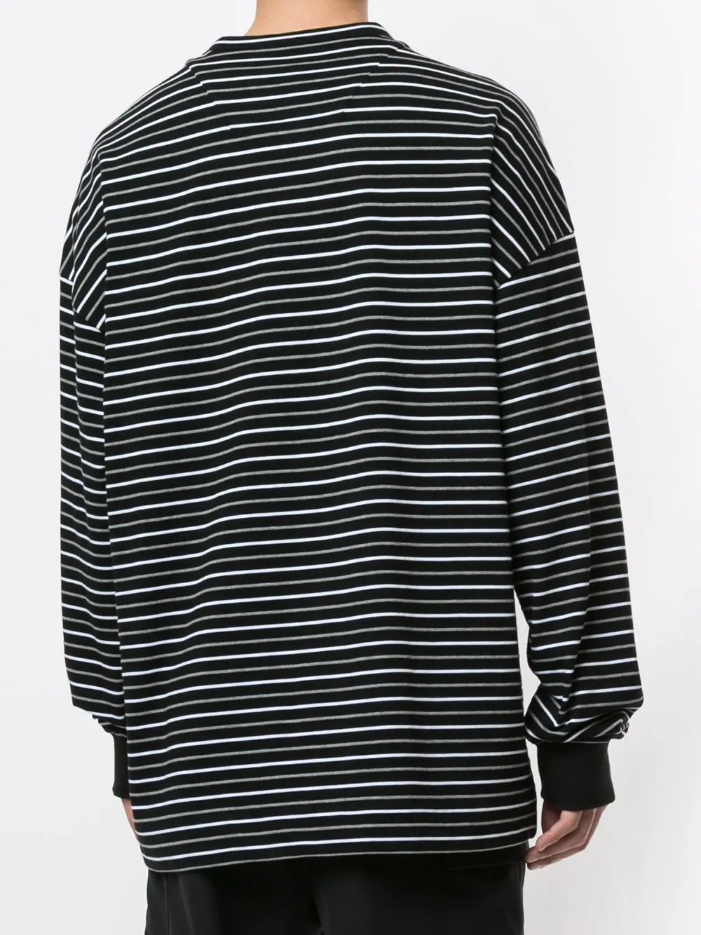 striped long-sleeve top - 4