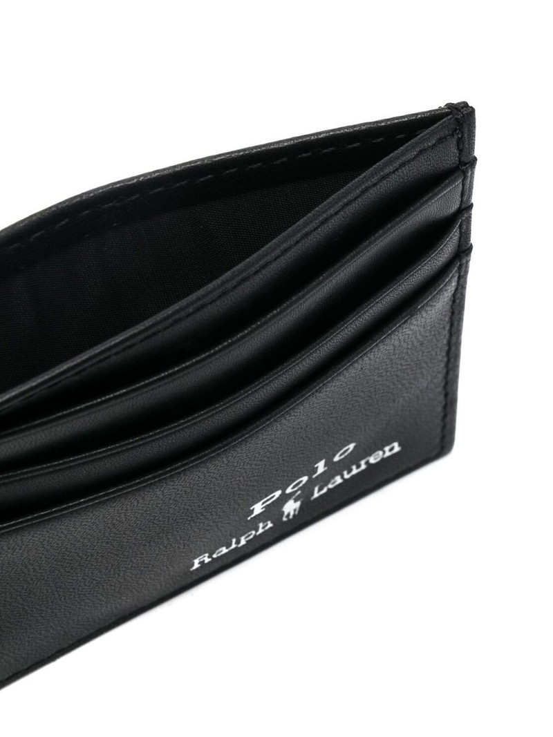 logo-stamp cardholder and belt set 4