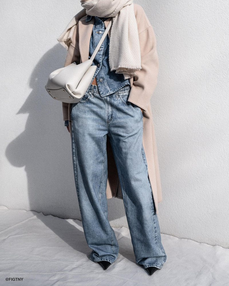 Bloom Medium Leather Crossbody Bag 6