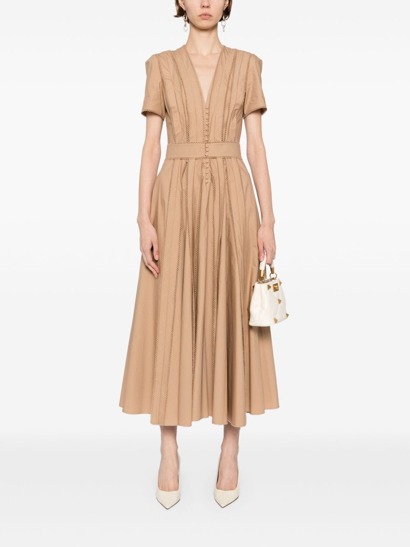 ELIE SAAB poplin mini dress outlook