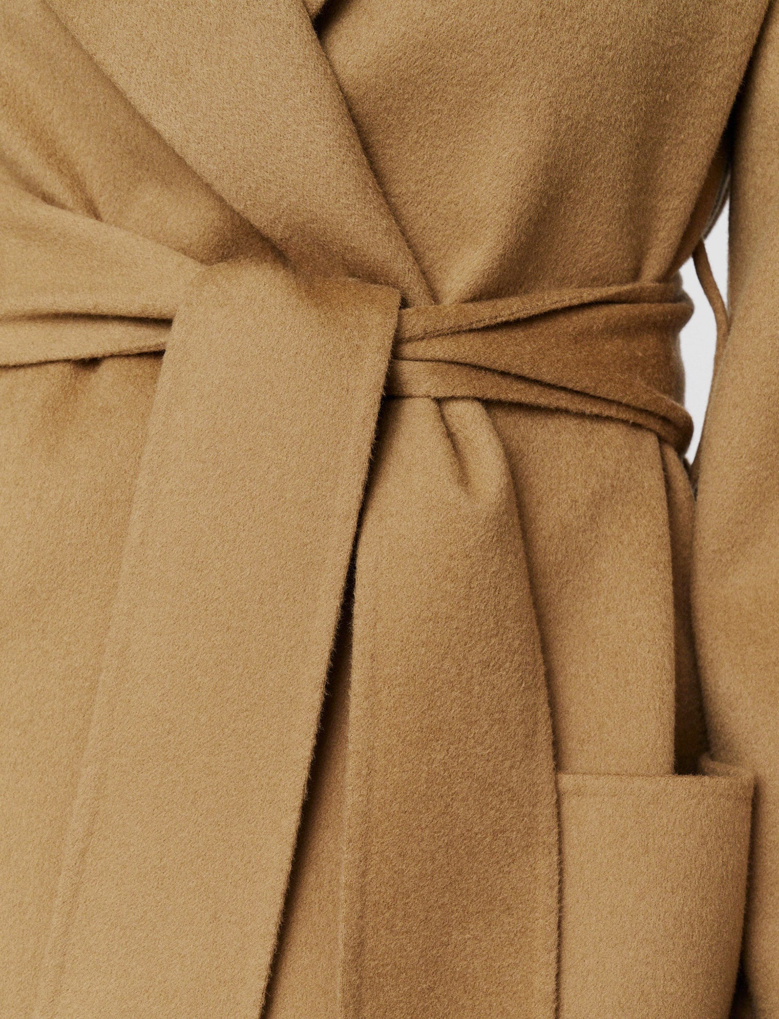 Double Face Cashmere Arline Coat - 5