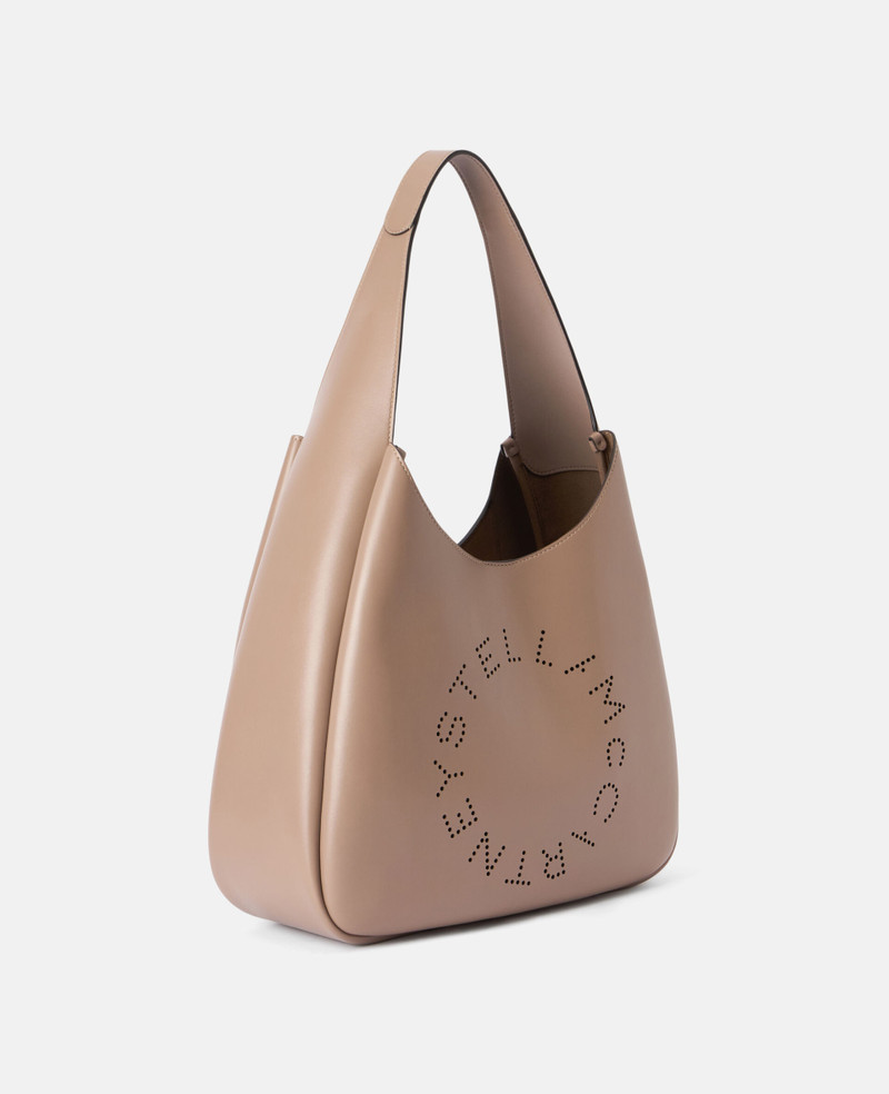 Stella McCartney Logo Slouchy Hobo Tote Bag outlook