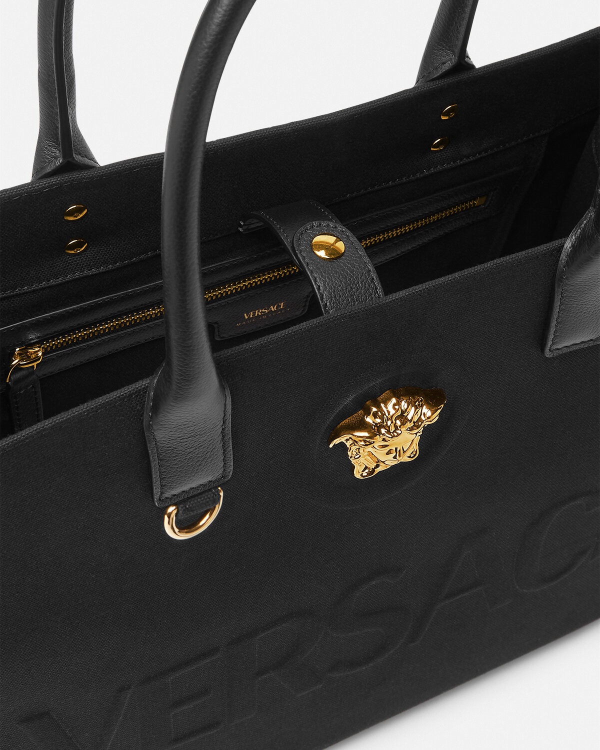 La Medusa Canvas Large Tote Bag - 4