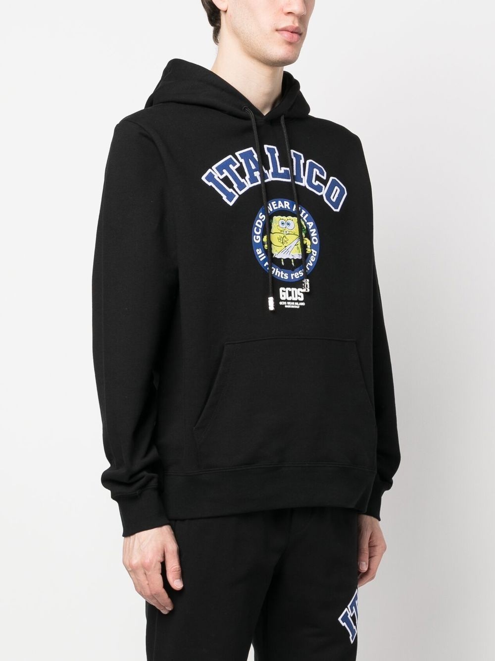 graphic-print hoodie - 3