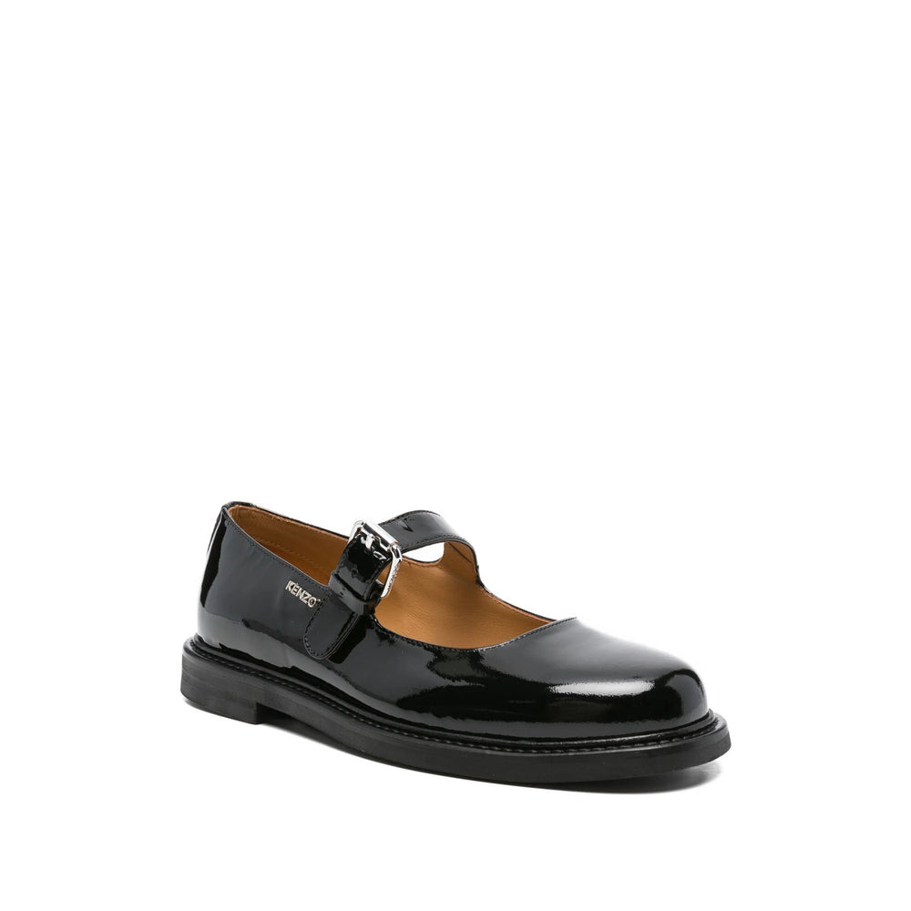 Kenzo Black Loafers Women - 3