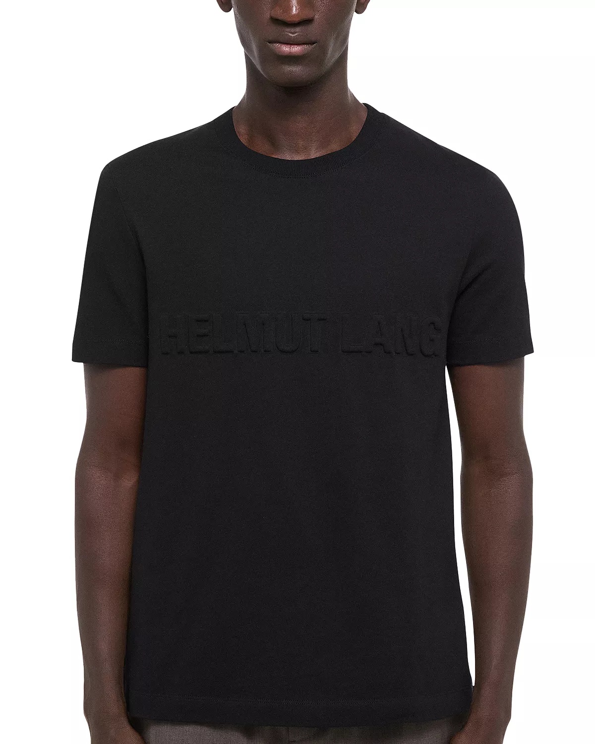 Short Sleeve Embossed Logo Tee - 6