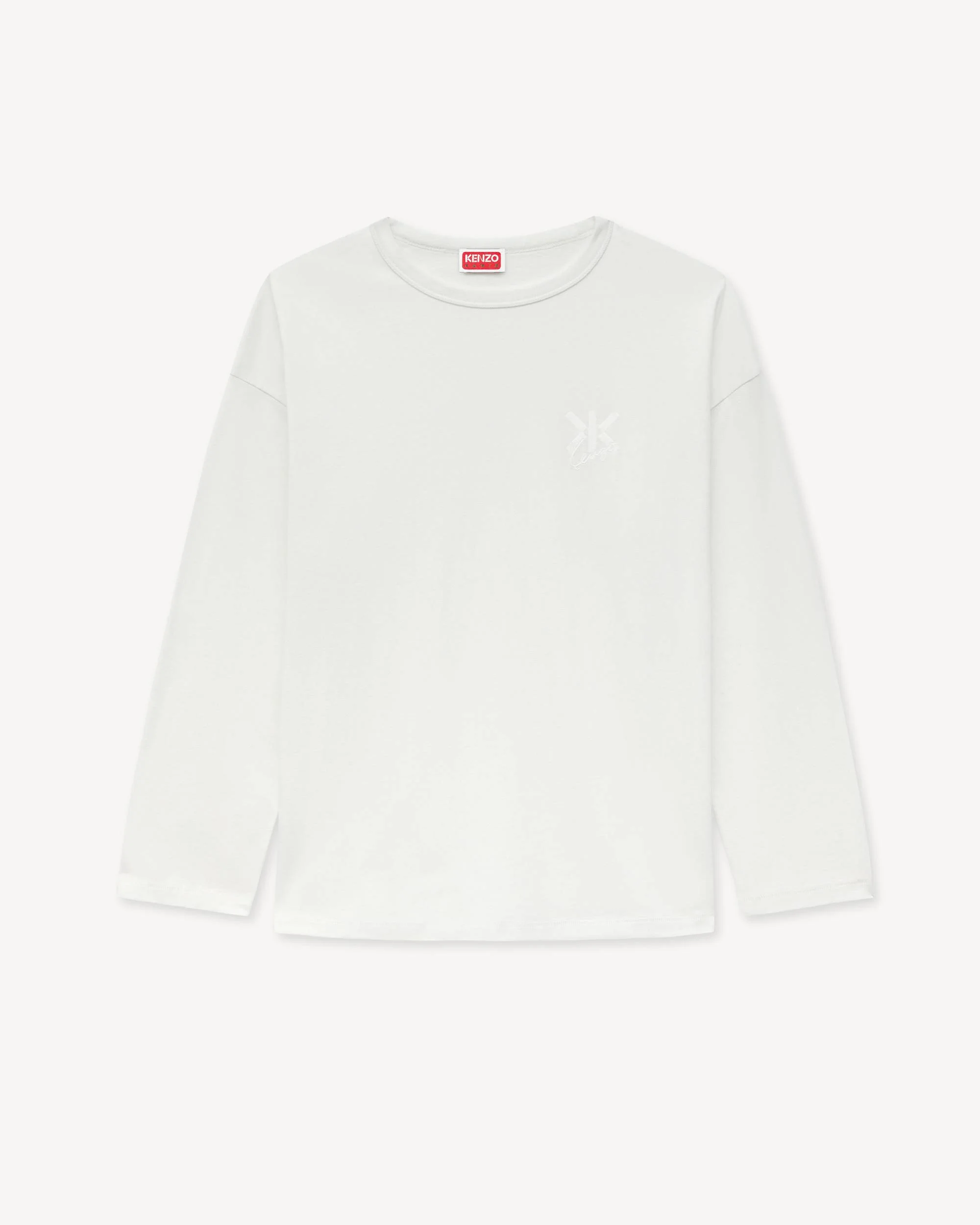'KENZO Double K' long sleeves T-shirt in cotton - 1