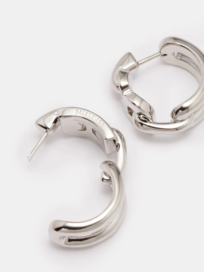 B-chain earrings - 5