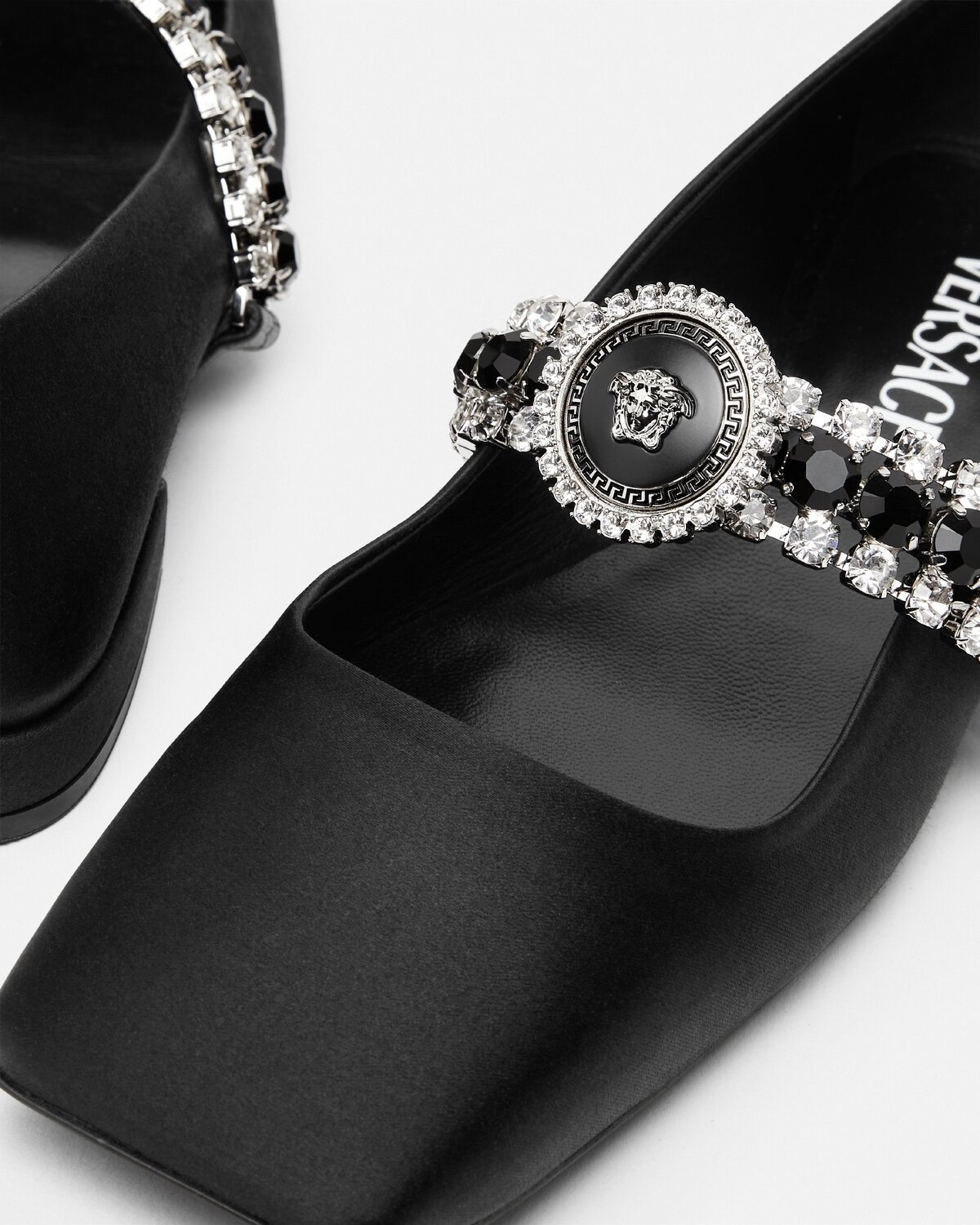 Crystal Gianni Ribbon Ballerinas - 5