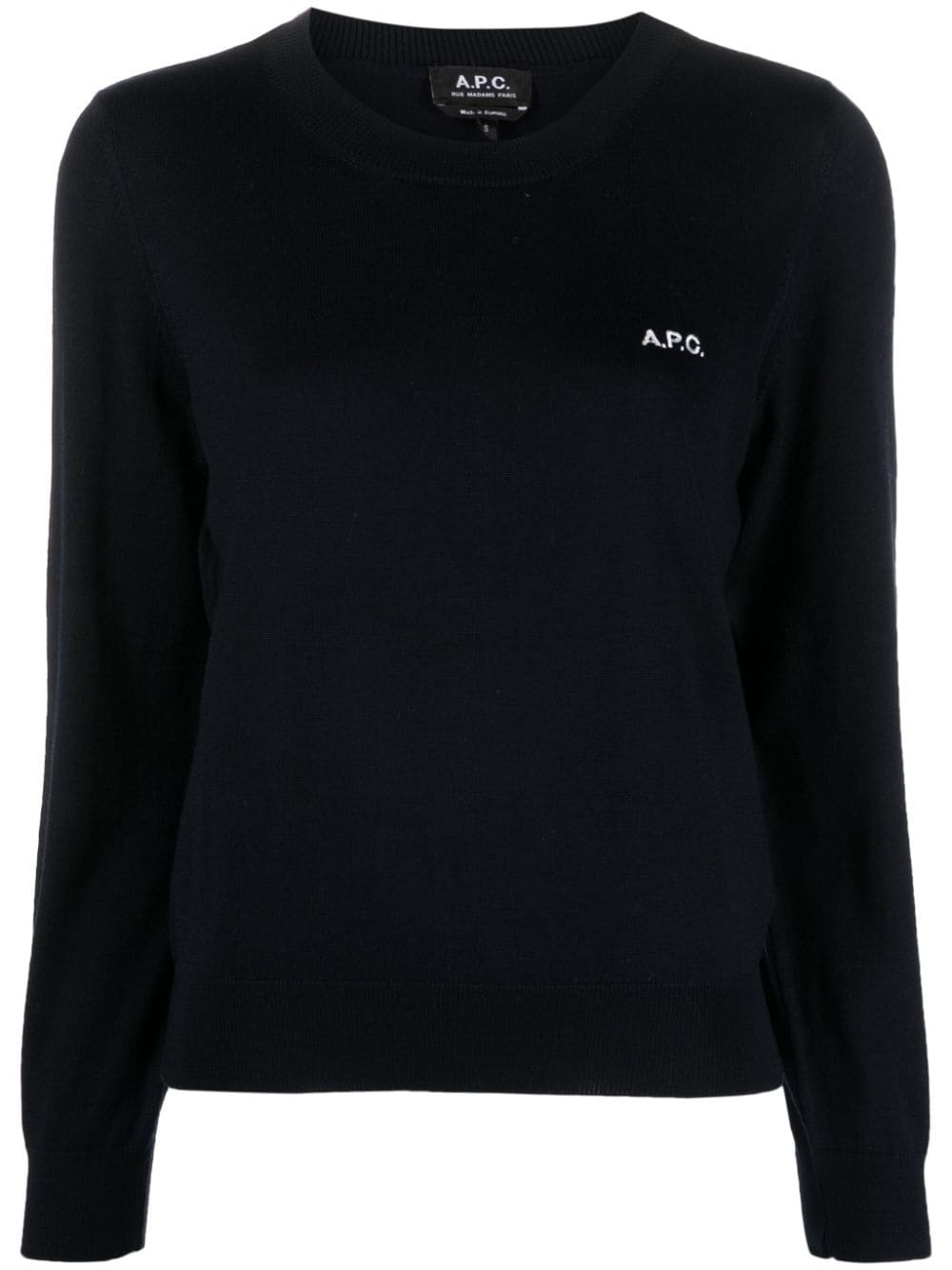 Virginie logo-embroidered jumper - 1