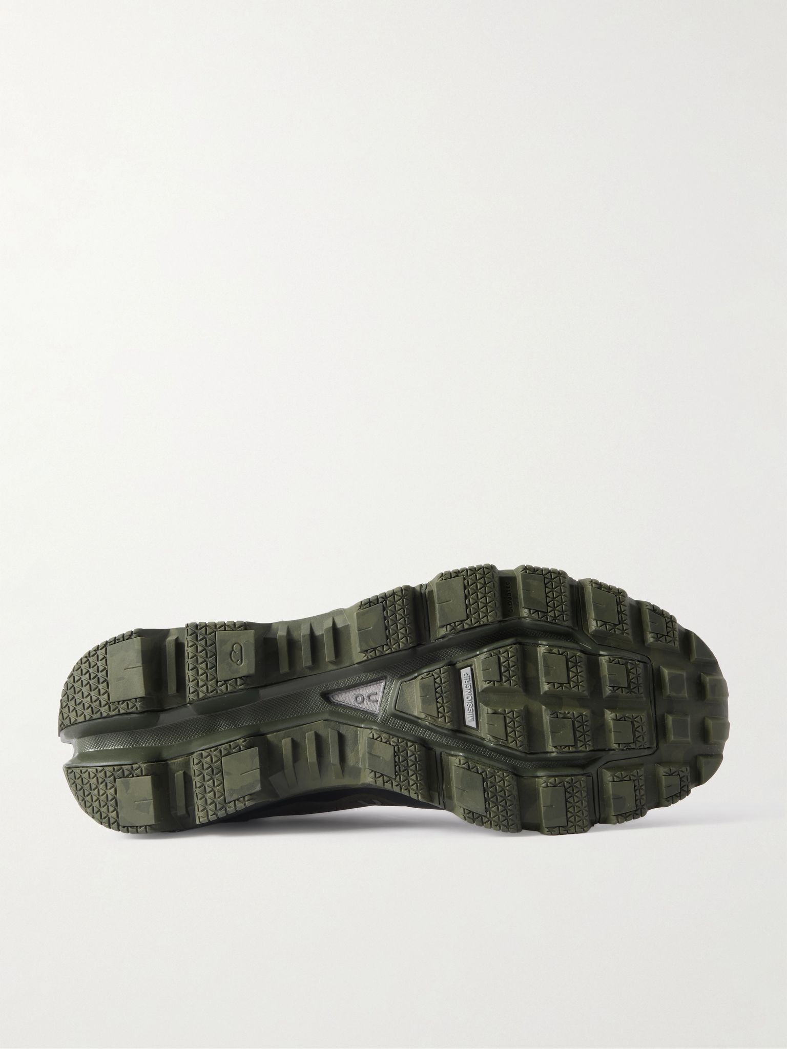 + ON Cloudventure 2.0 Rubber-Trimmed Mesh Sneakers Green - 3
