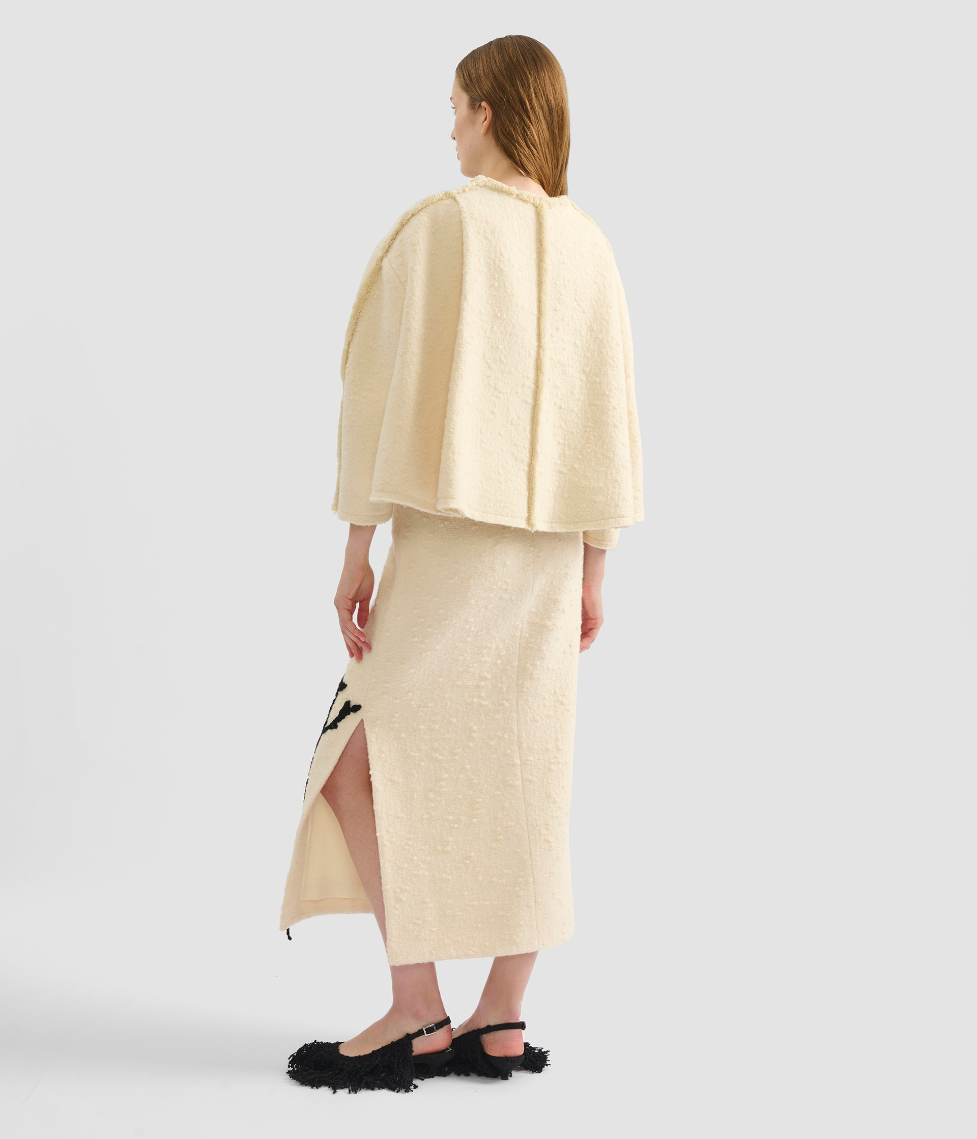 PENCIL MIDI SKIRT - 3
