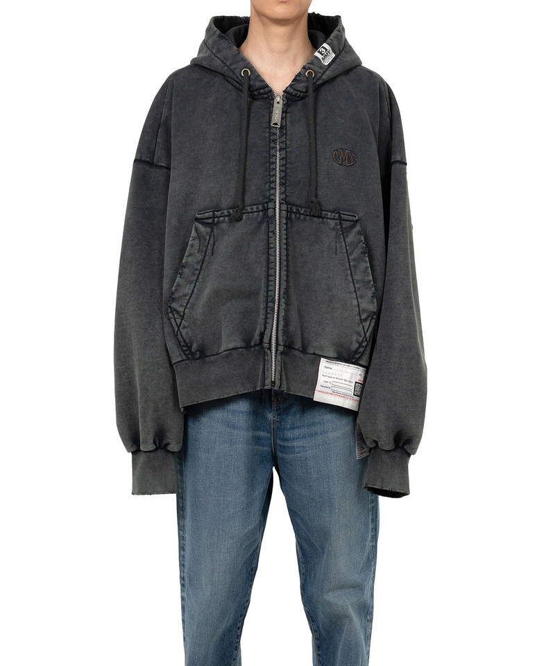 Amateur Sewn Like Zip-up Hoodie 3