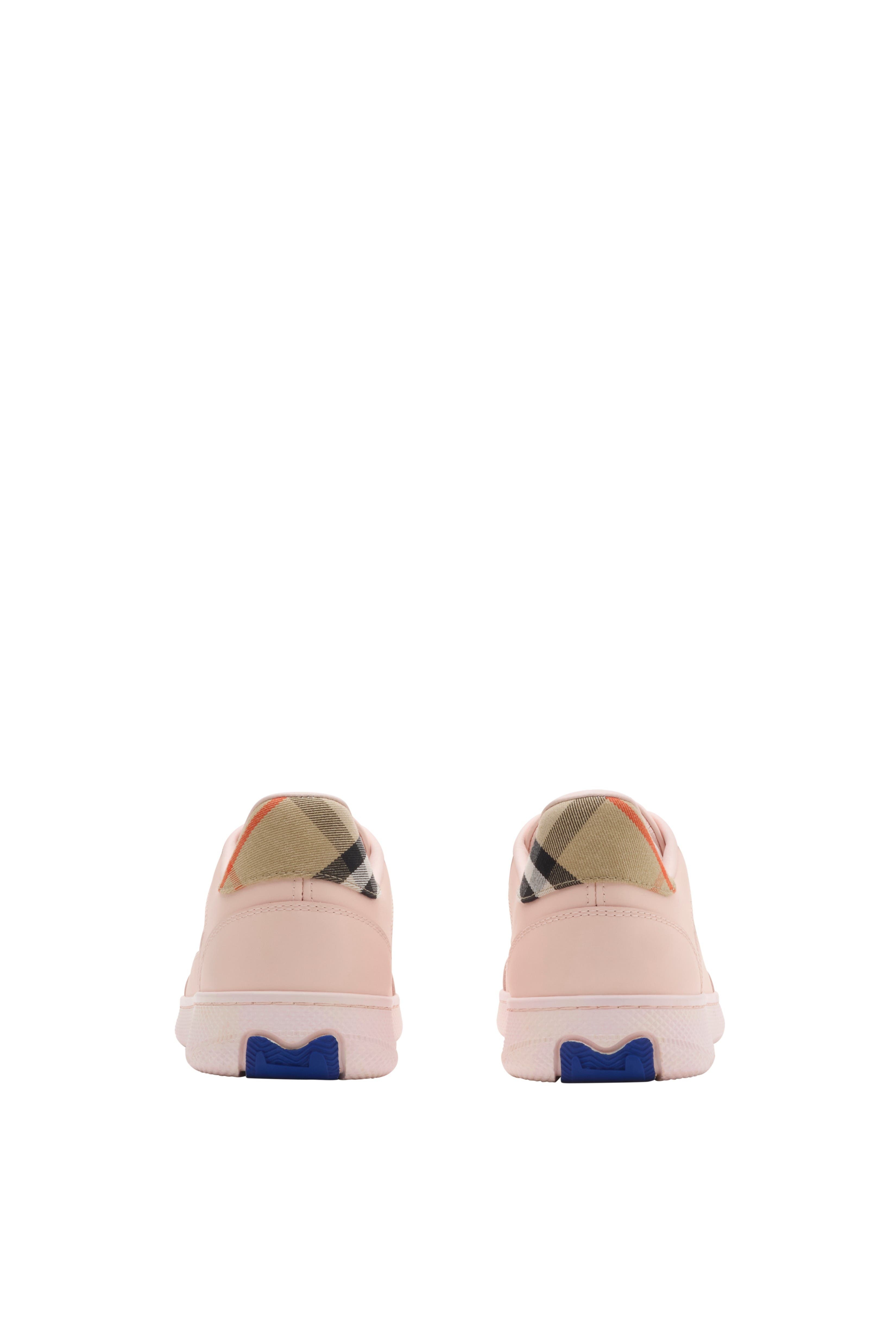 burberry Leather and Check Terrace Sneakers in Flora/sand at Nordstrom - 4