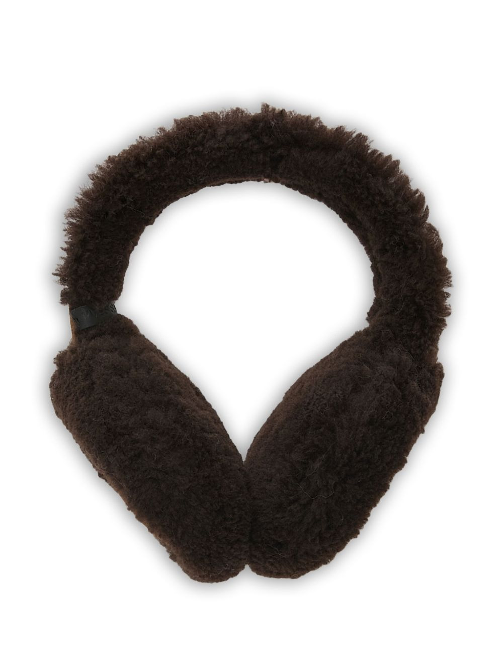 shearling ear muffs - 1