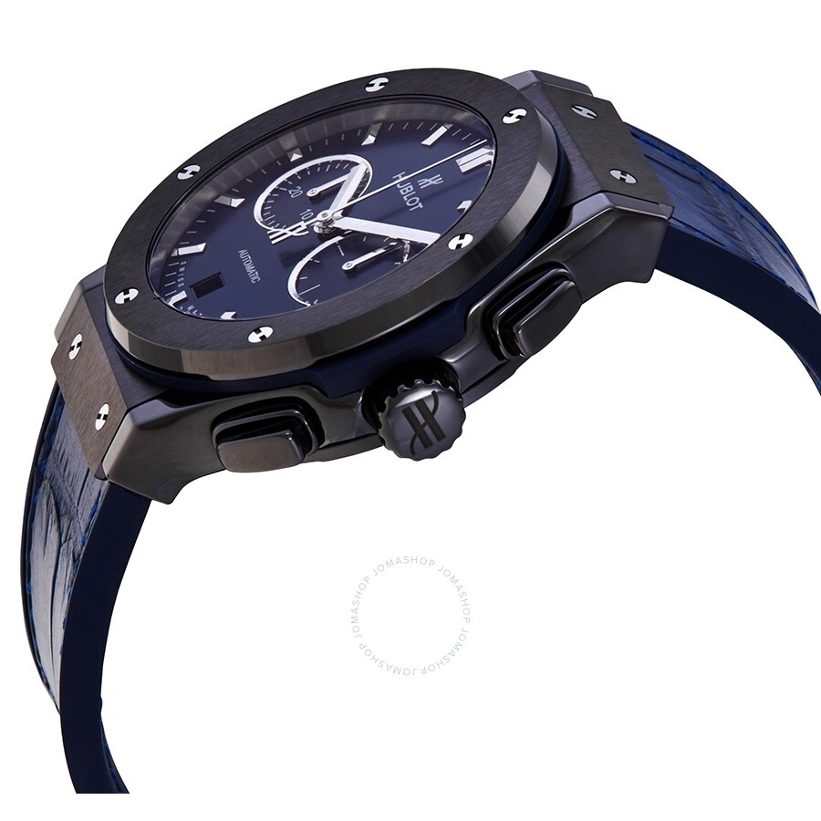 Hublot Classic Fusion Blue Sunray Dial Automatic Men's Chronograph Watch 541.CM.7170.LR - 2