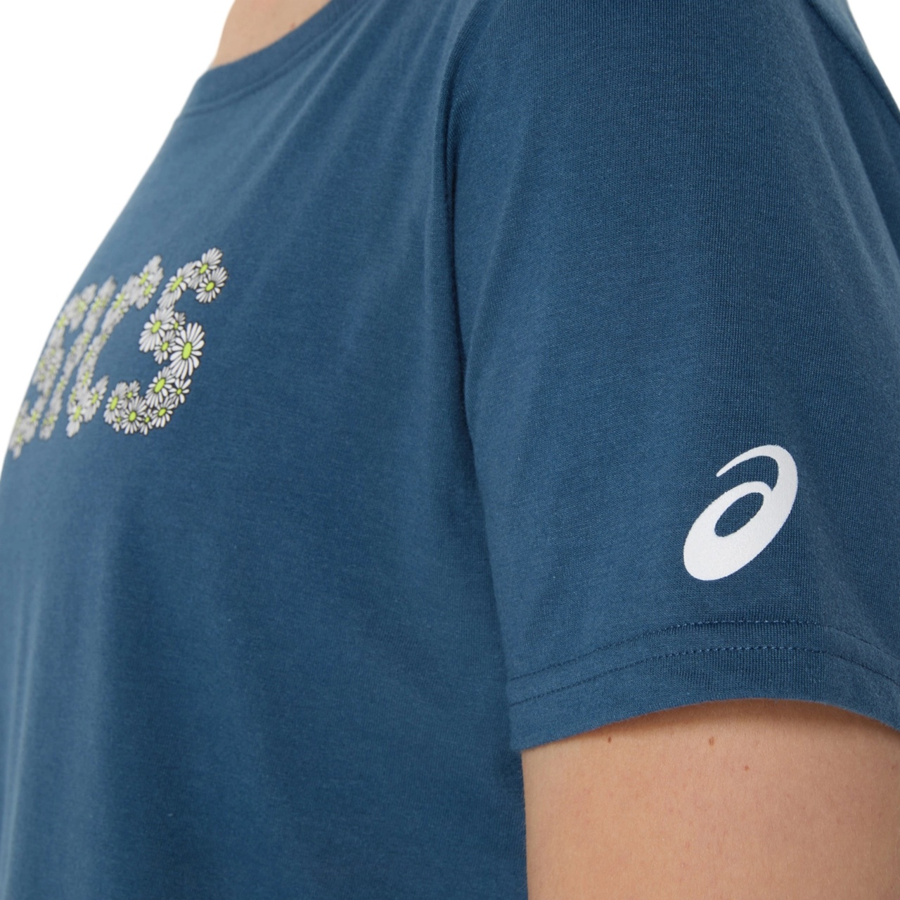 WOMEN'S ASICS DAISY CROP SHORT SLEEVE TOP - 3