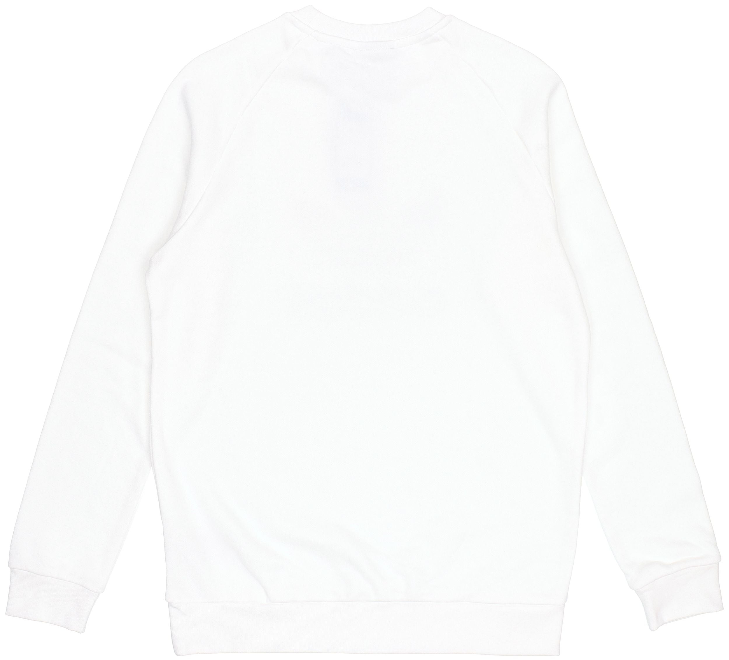 adidas originals Trefoil Warm-Up Crew Sweatshirt 'White' DV1544 - 2