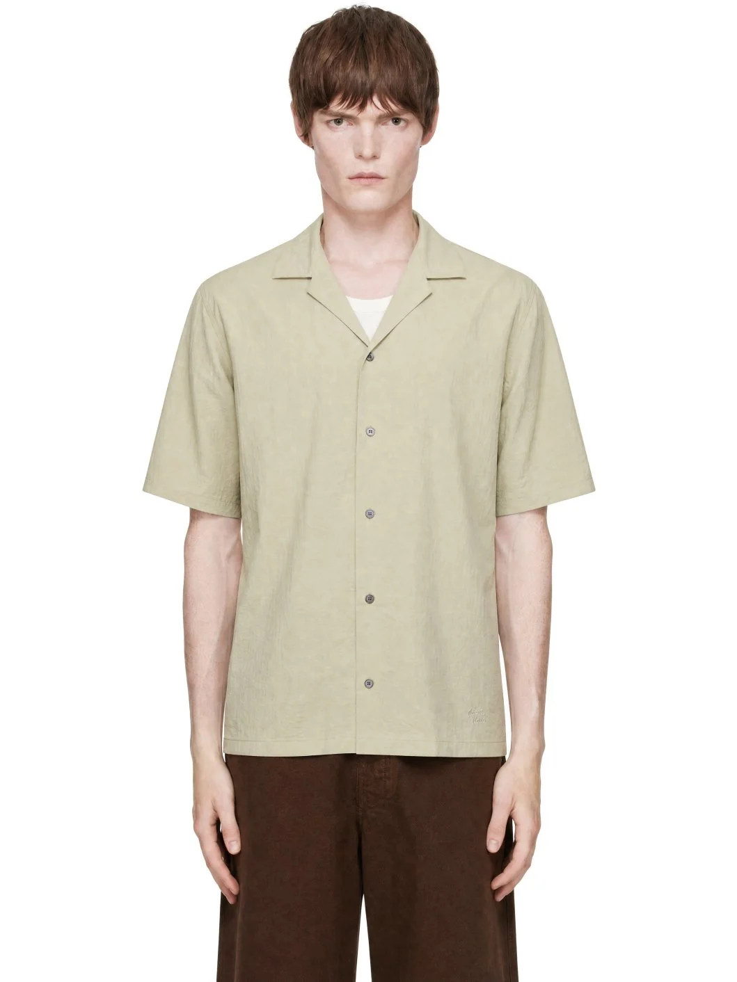 Khaki Resort Shirt - 1