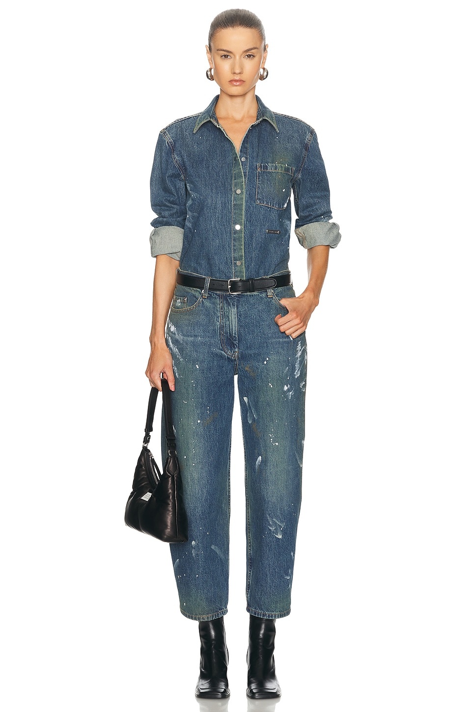 Denim Shacket - 5