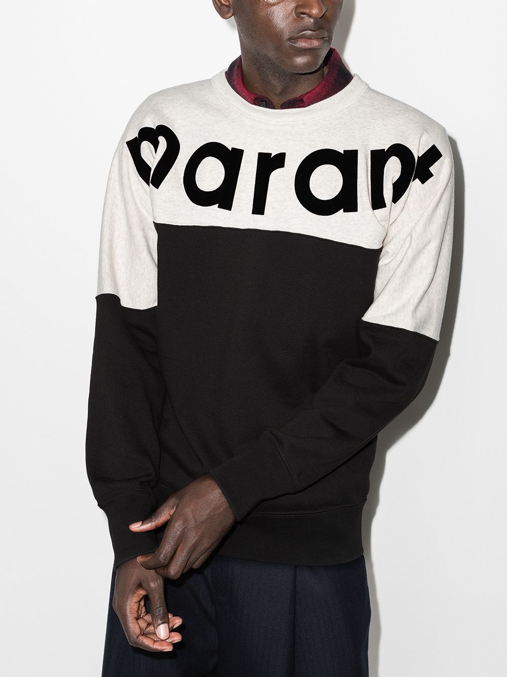 Howley two-tone sweatshirt - 2