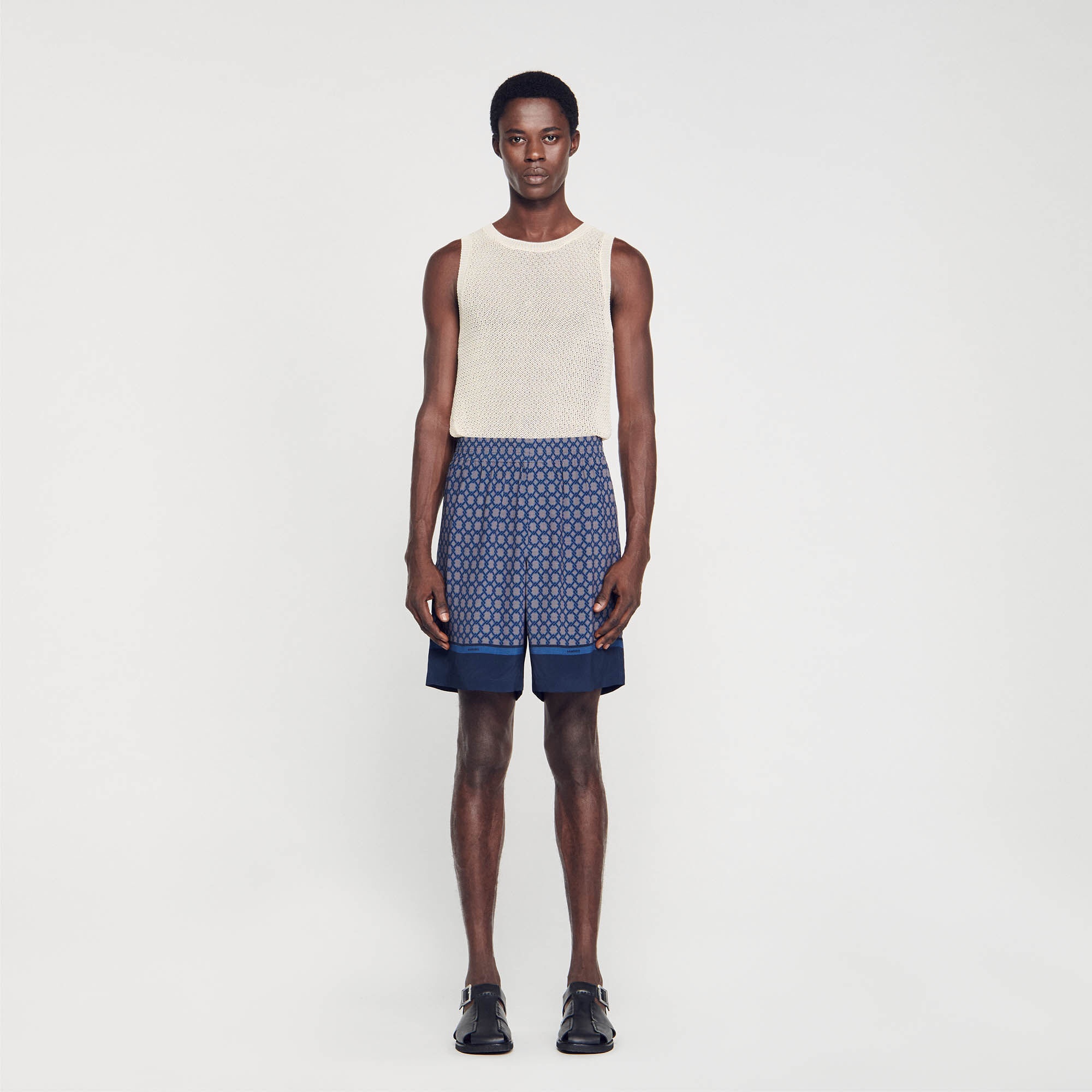 PATTERNED BERMUDA SHORTS - 3