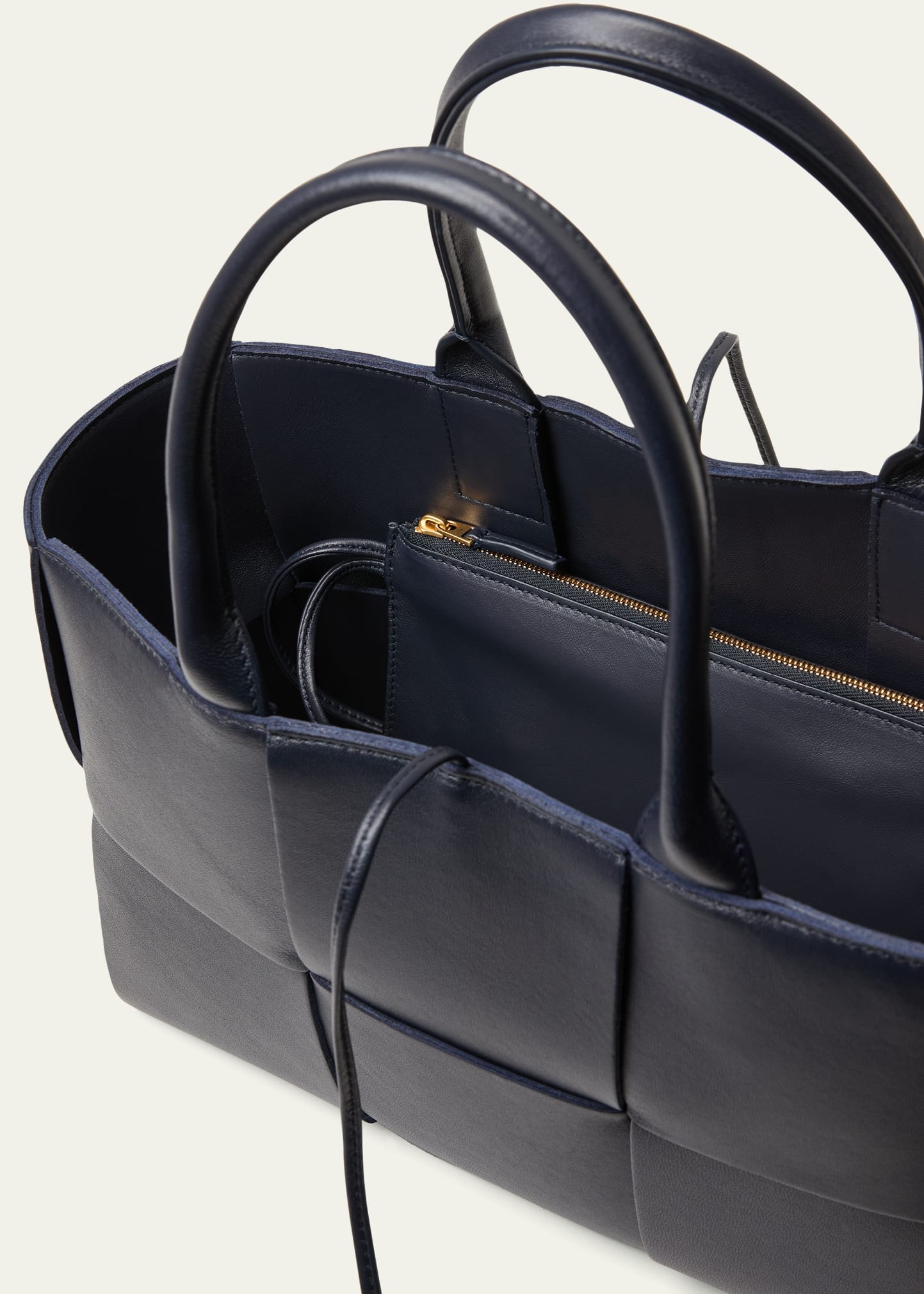 Arco Woven East-West Tote Bag - 4
