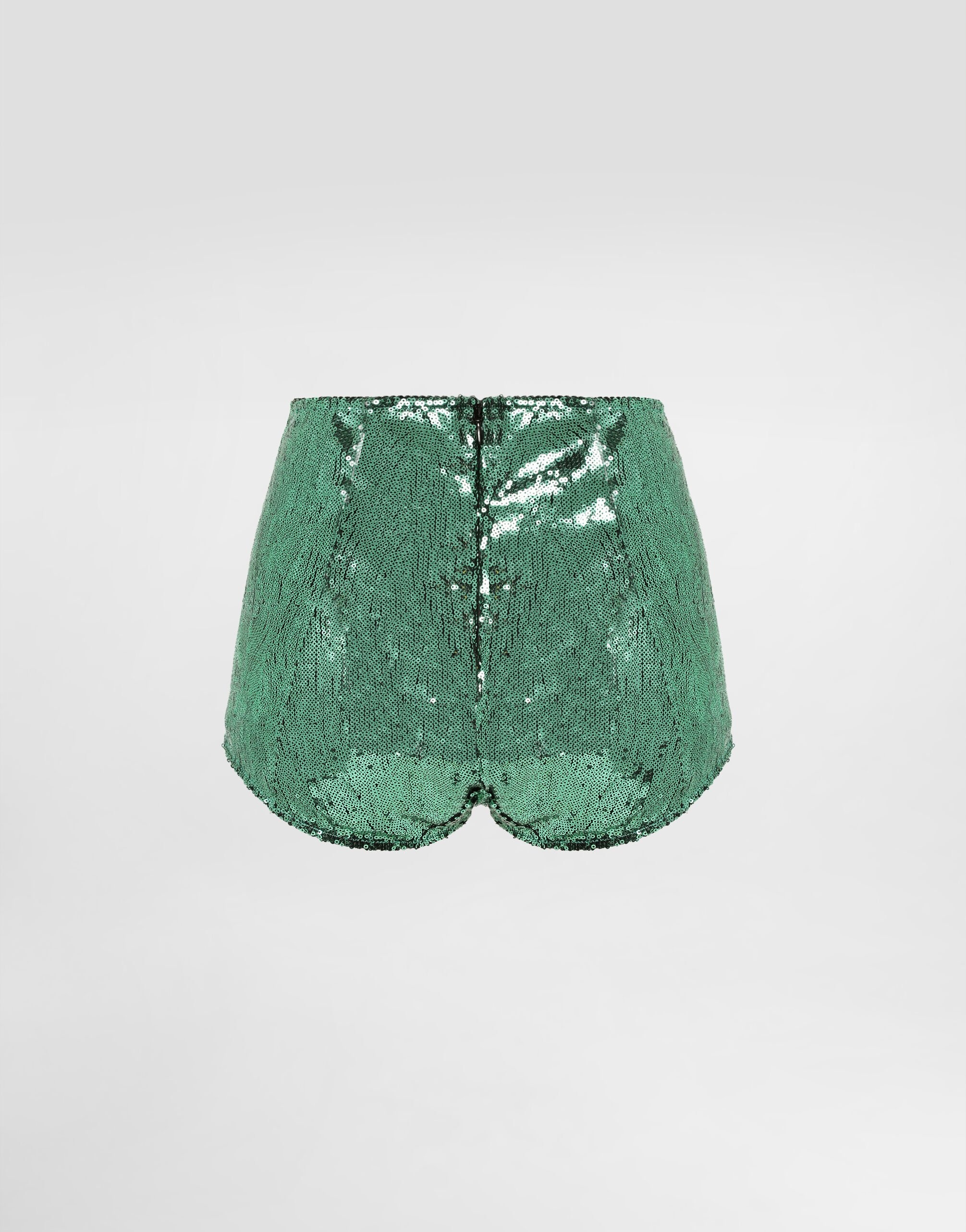 Sequined high-waisted panties - 3