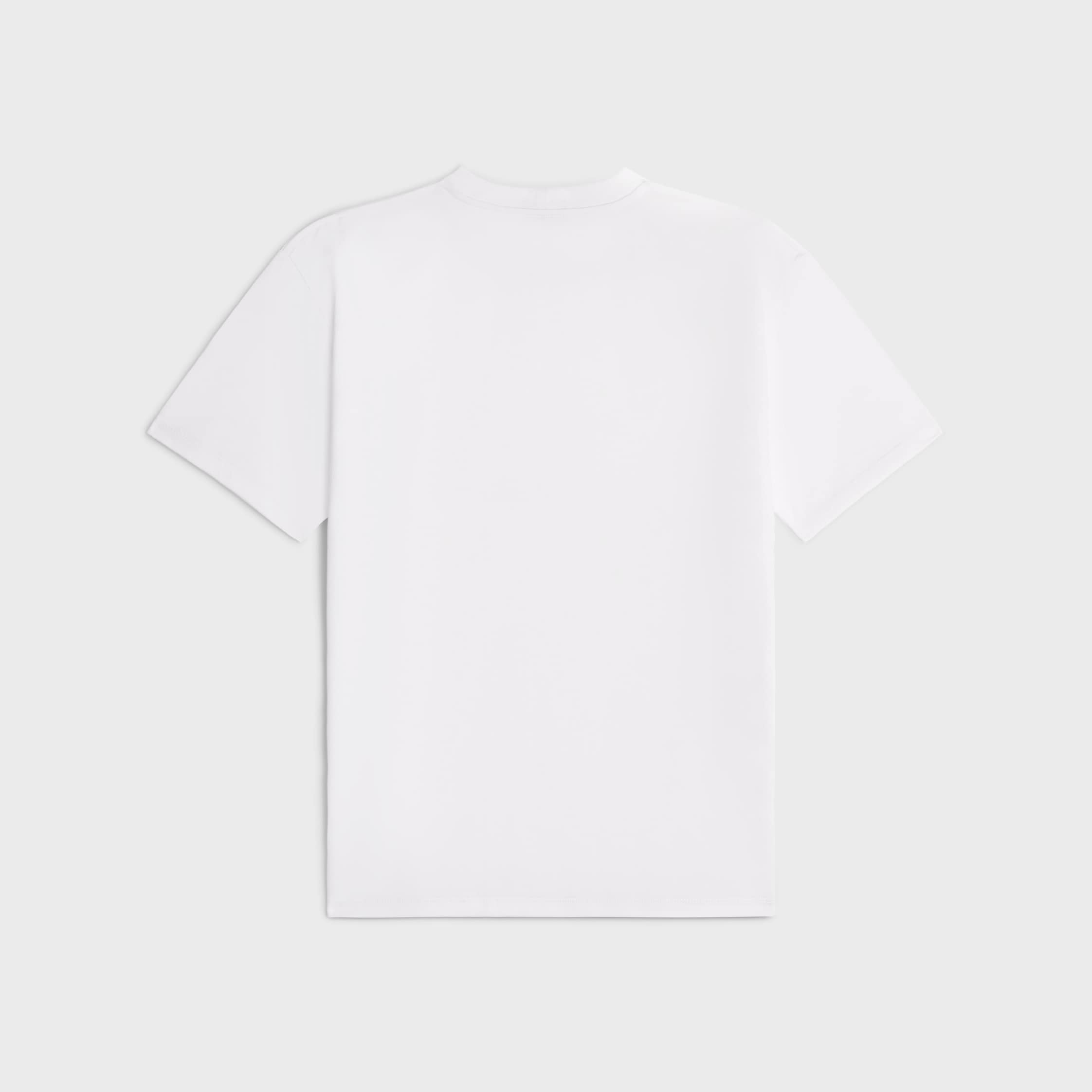 CELINE LOOSE T-SHIRT IN COTTON JERSEY - 2