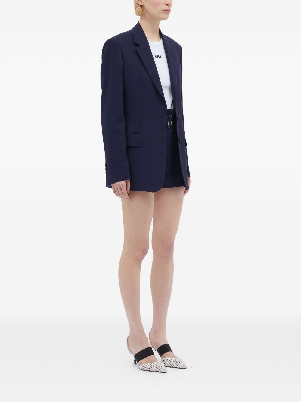 single-breasted blazer - 2
