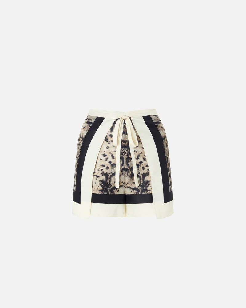 PAREO SHORTS WITH SNAKE PRINT 1
