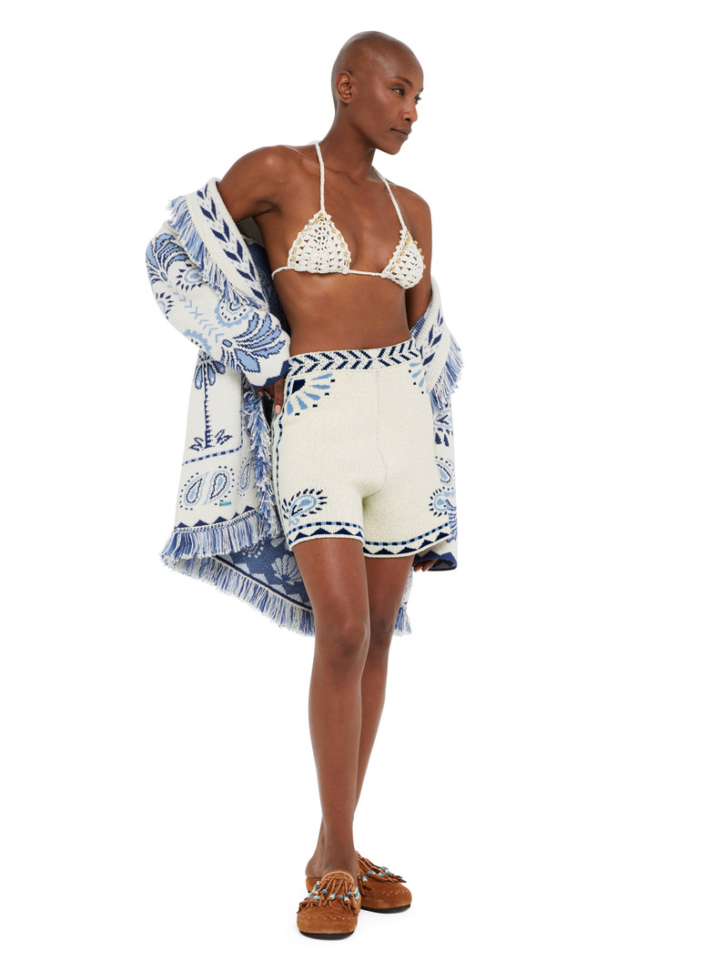 Alanui Wild Wonder Foulard Shorts outlook