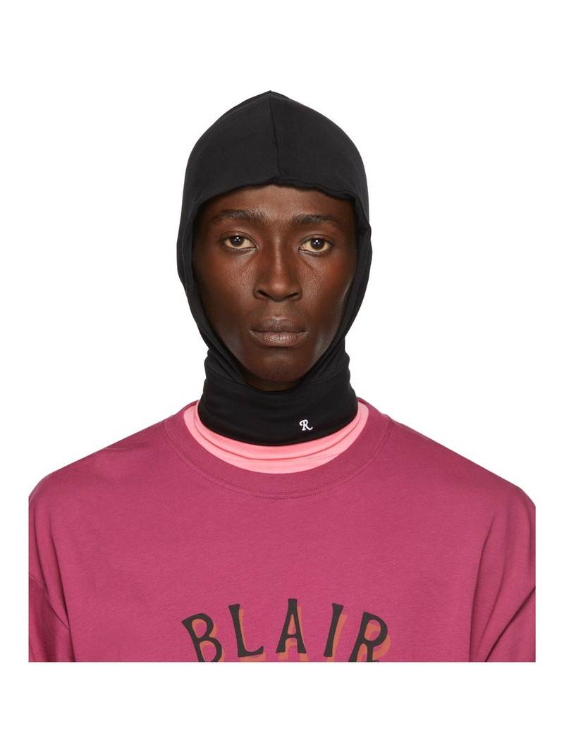 embroidered-logo balaclava hat - 1