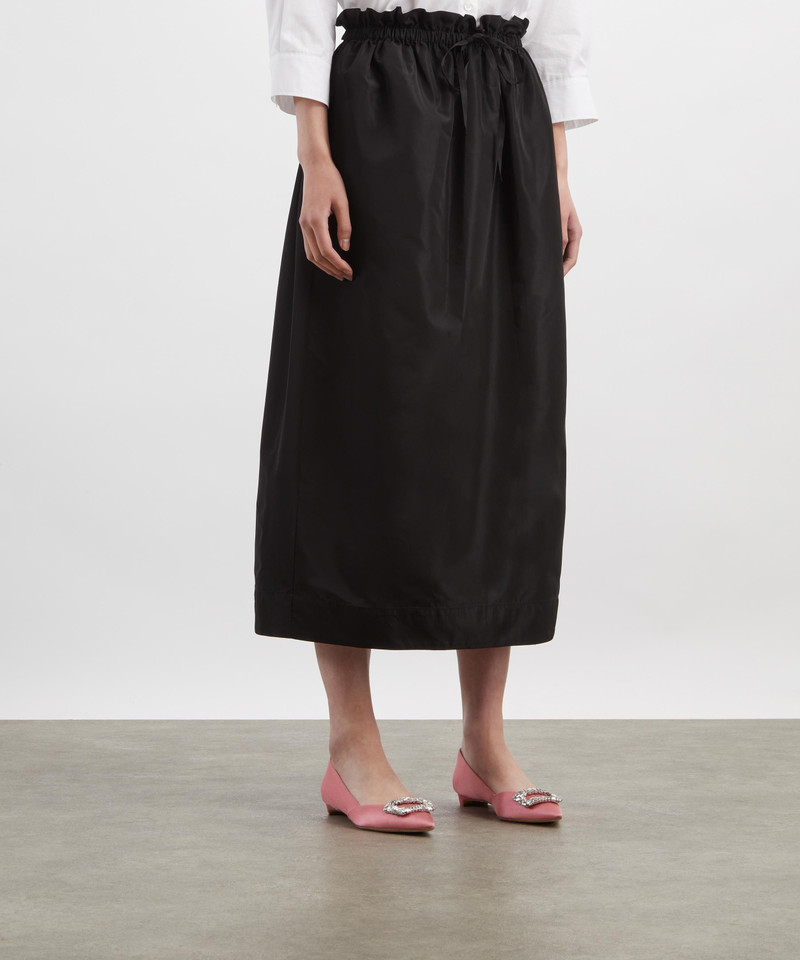 Simone Rocha Gathered Waist Tulip Midi Skirt outlook