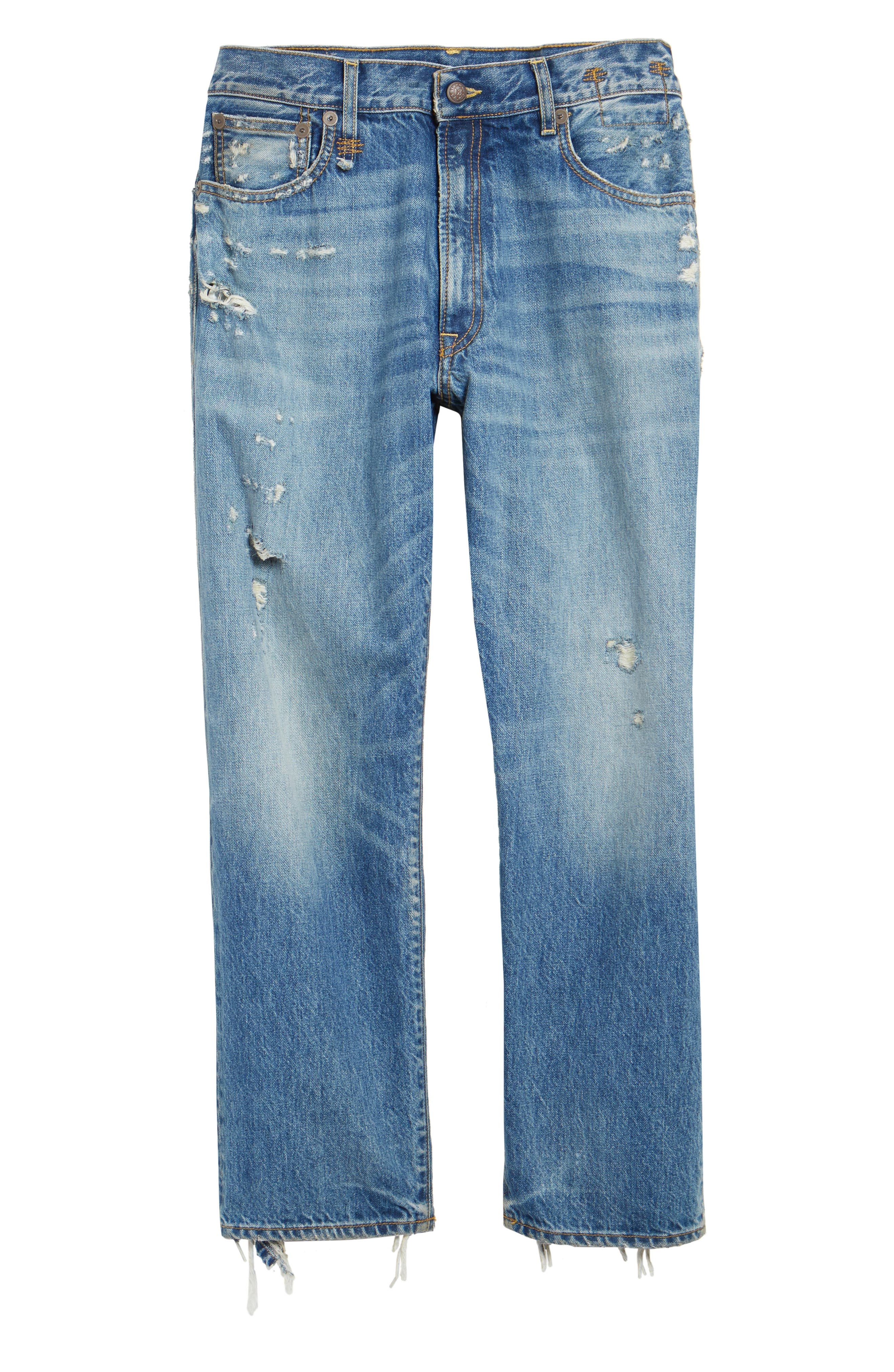 Distressed Boyfriend Jeans - 5